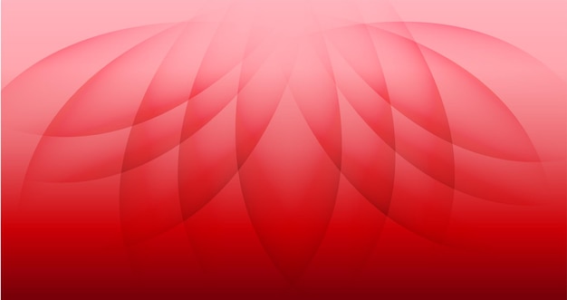 Lirio flor hoja rojo abstracto fondo rosa con círculos