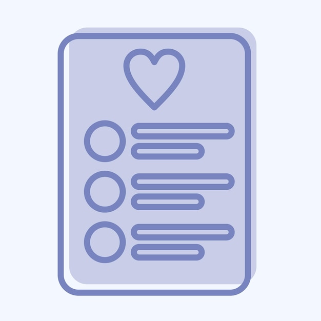 Lista de comprobación de íconos relacionada con el símbolo del Viernes Negro estilo de dos tonos diseño simple editable