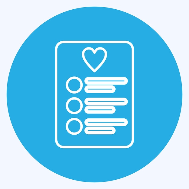 Lista de comprobación de íconos relacionada con el símbolo del Viernes Negro estilo de ojos azules diseño simple editable