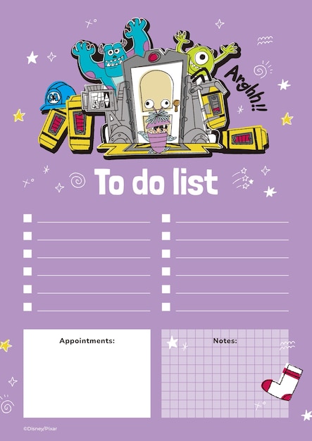 Lista de los monstruos de la Inc.