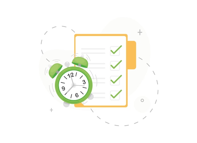 Lista de tareas completada a tiempo