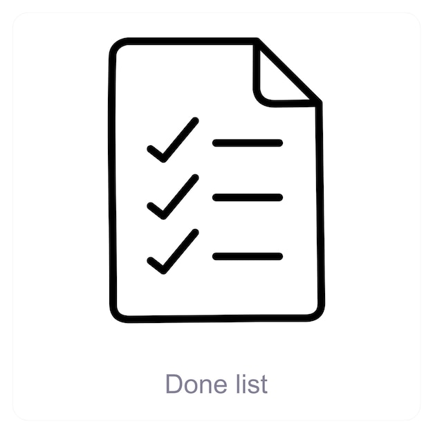 Lista de los trabajos realizados