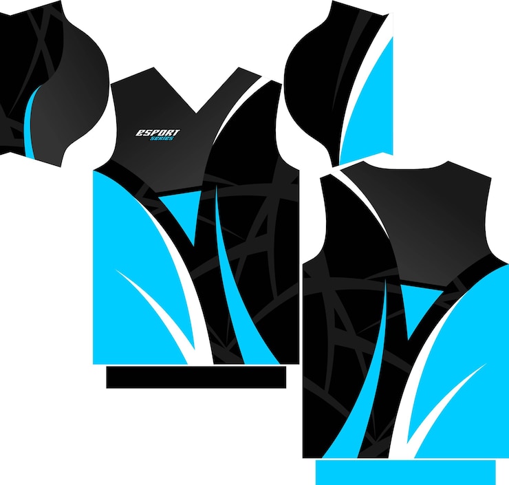 Vector listo para imprimir el diseño de la camiseta de juego de manga corta