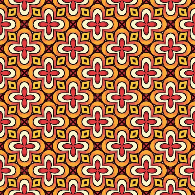 Listo para imprimir el fondo de patrón sin costuras abstracto