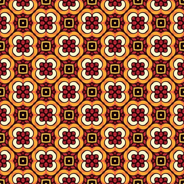 Listo para imprimir el fondo de patrón sin costuras abstracto