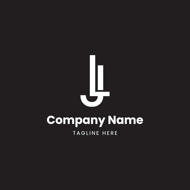 LJ Carta Logo LJ Carta Monograma LJ Iniciales y letra