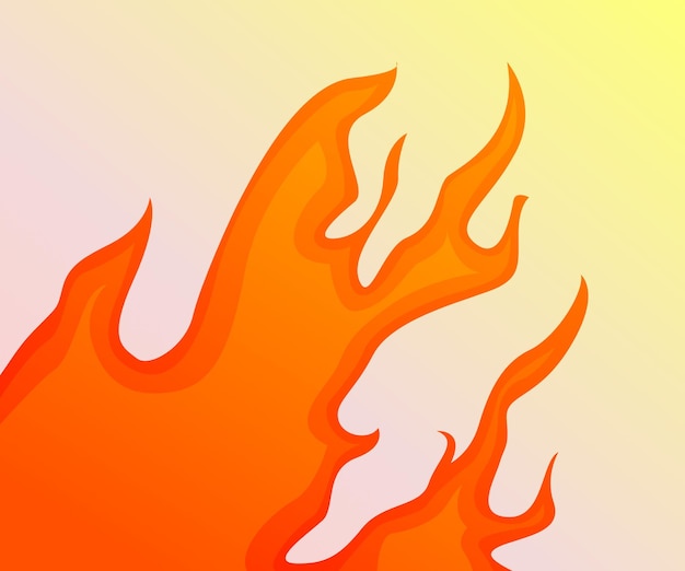 llamas de fuego, ilustración de fuego, fondo de fuego, elemento de fuego