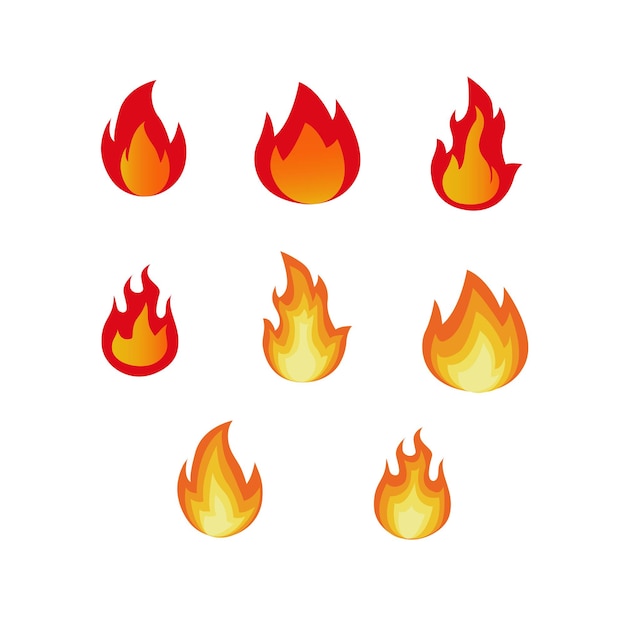 Llamas de fuego