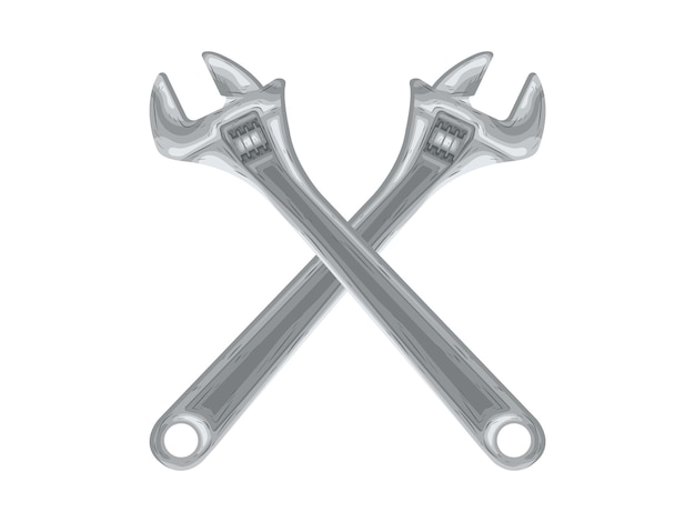 llave inglesa Ingenieros día herramientas elemento vector ingeniería equipo ilustración trabajo día trabajo trabajador