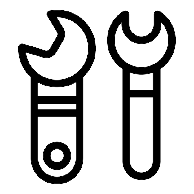 Llave y llave que representan el concepto de fijación y reparación