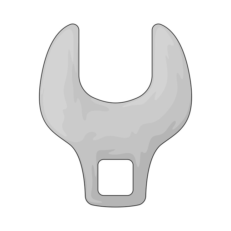 Vector llave de pie de gallo