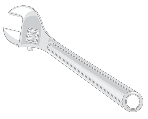 Llave regulable para reparación