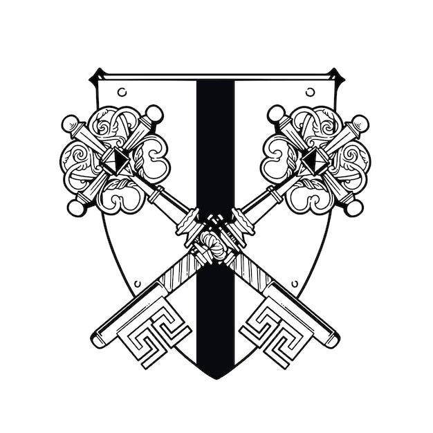 Las llaves del escudo de armas