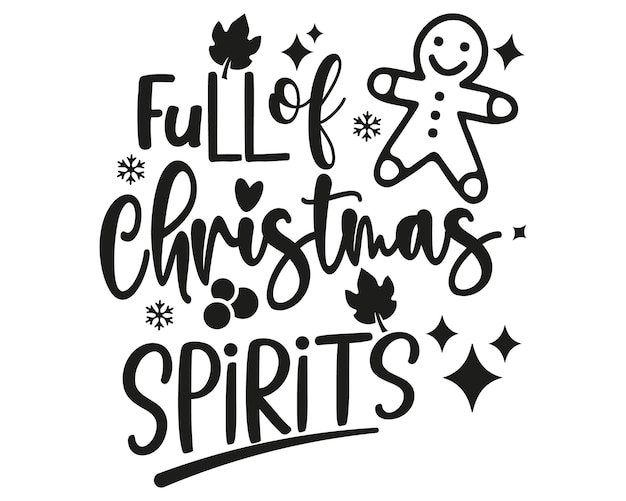 Lleno de espíritus navideños