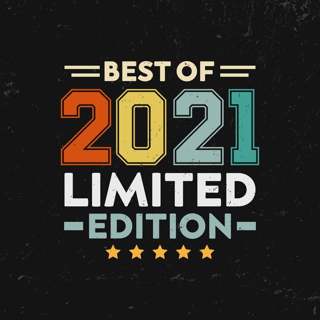 Lo mejor de 2021 Camiseta de edición limitada