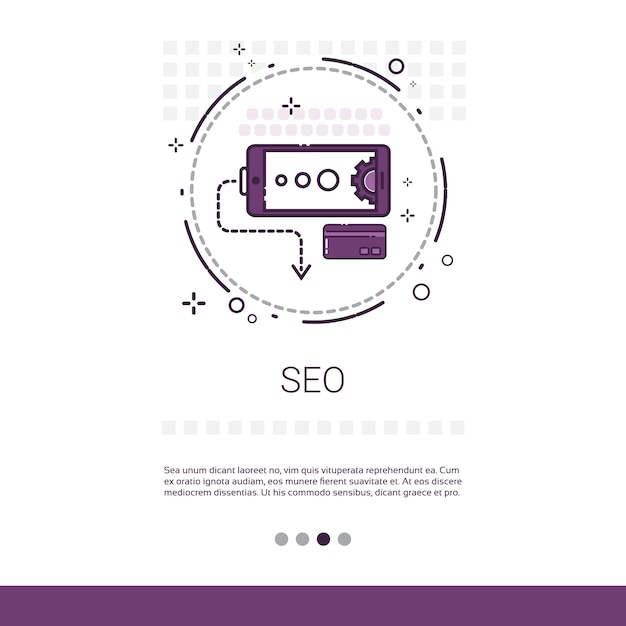 Local seo keywording banner de búsqueda