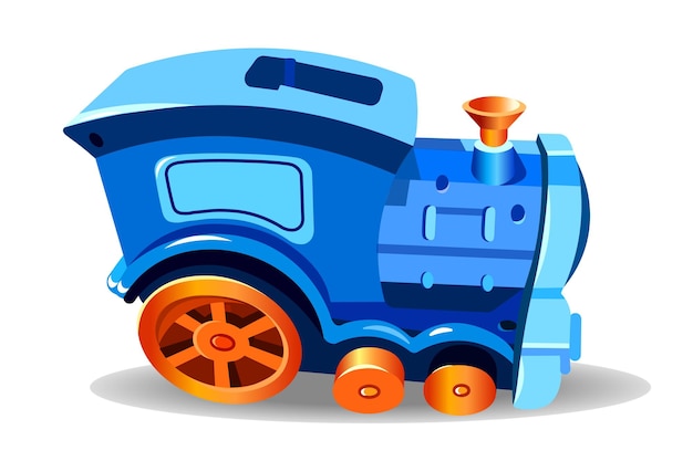 Vector locomotora de juguete