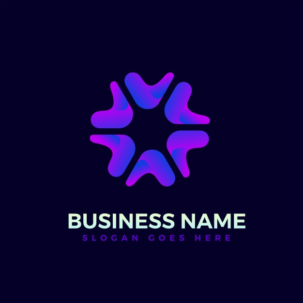 logo abstracta plantilla de diseño