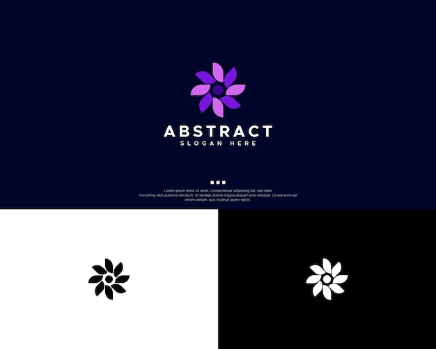 logo abstracta plantilla de diseño