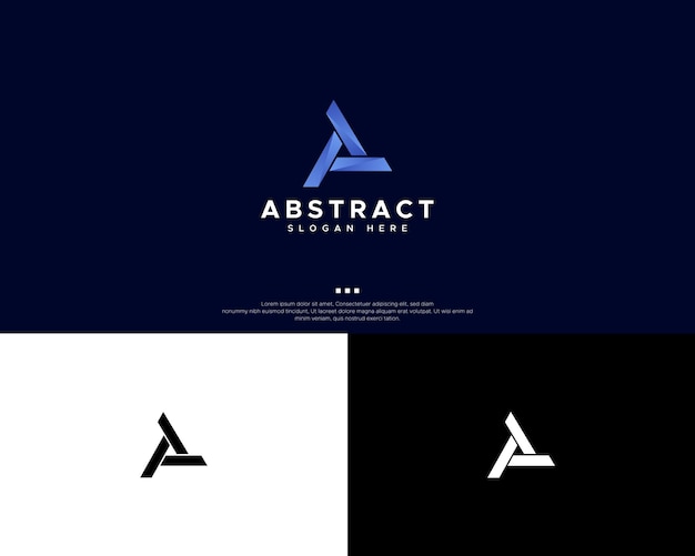 Vector logo abstracta plantilla de diseño