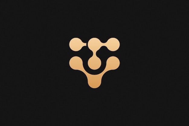 Logo abstracto tecnológico
