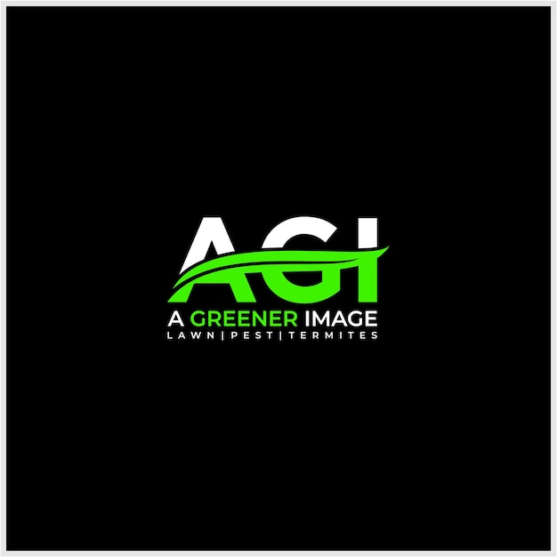 Vector logo agi hoja