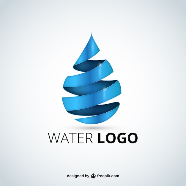 Vector logo agua