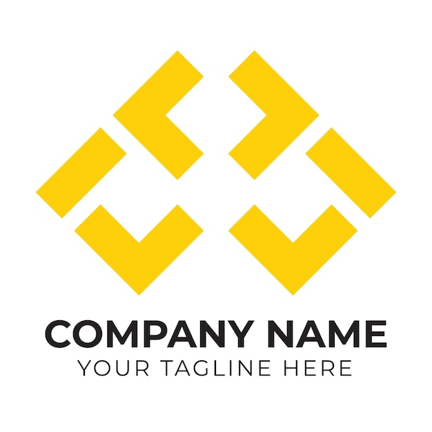 Un logo amarillo con la letra a en él