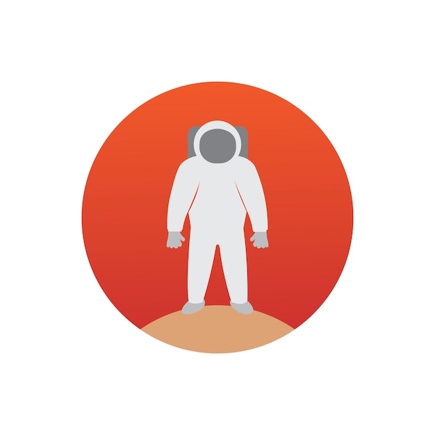 Logo de astronauta