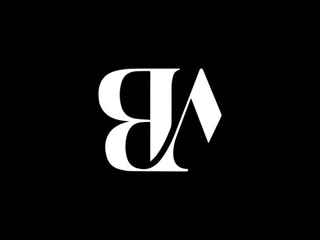 Logo b y b con fondo negro