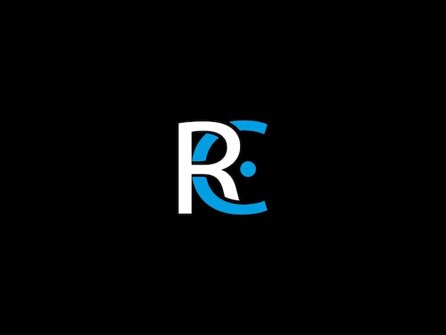 Un logo en blanco y negro con la letra r en él
