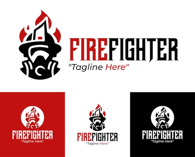 Logo de bombero