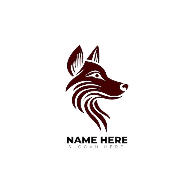 Logo cabeza de perro