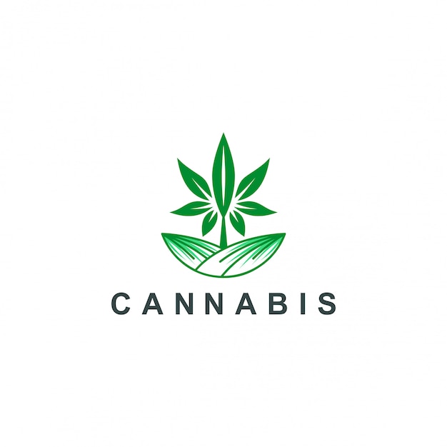 Logo de cannabis