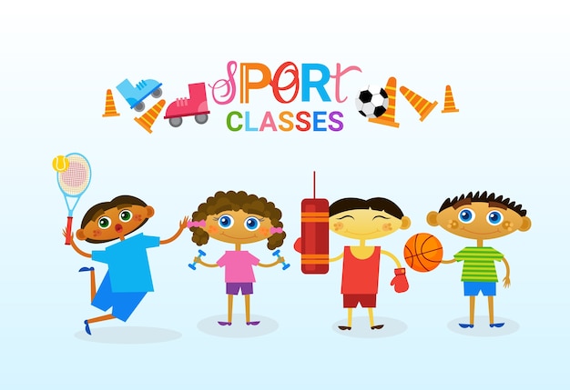 Logo de clases de arte para niños