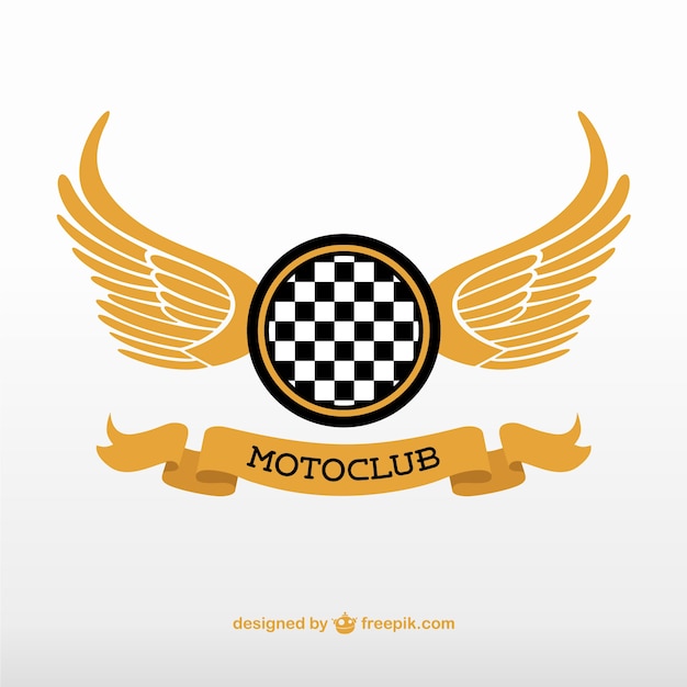Logo de club de motociclismo