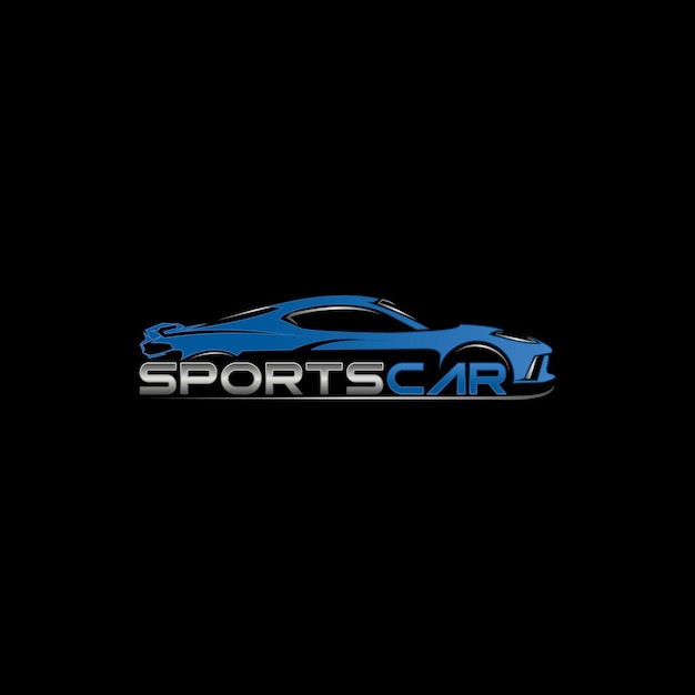 Logo de coche de carreras