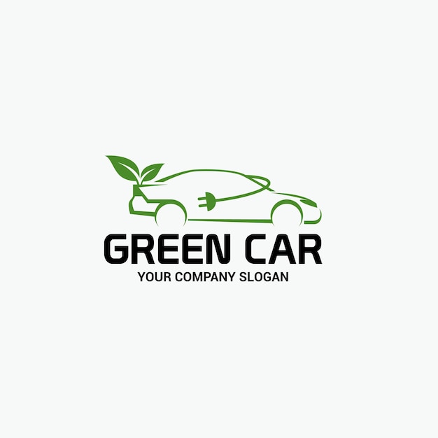 logo de coche verde