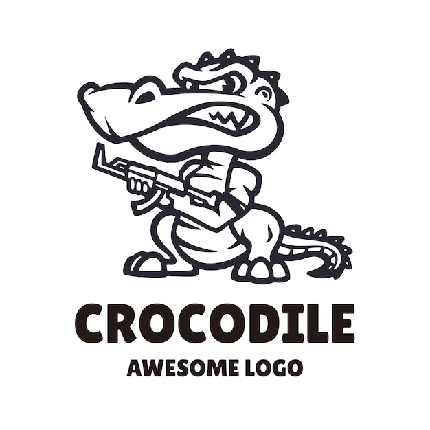 Logo de cocodrilo