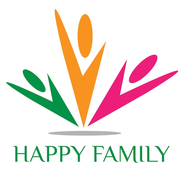 Un logo colorido para una empresa familiar