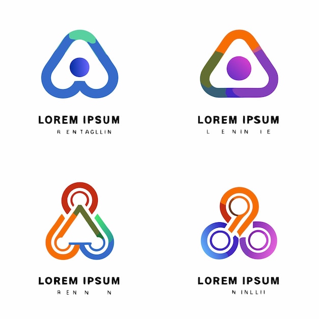 Un logo colorido para un logo para un logo de una compañía llamada LG