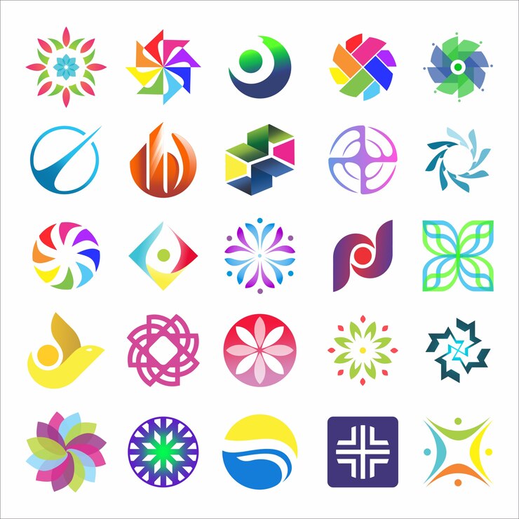 Vector logo concept set