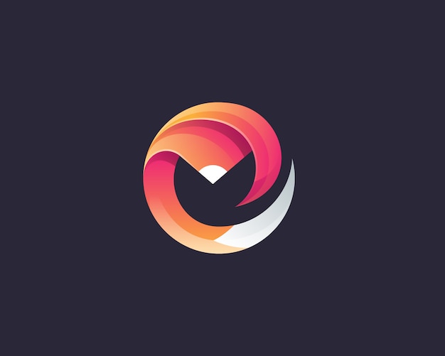 Logo creativo abstracto