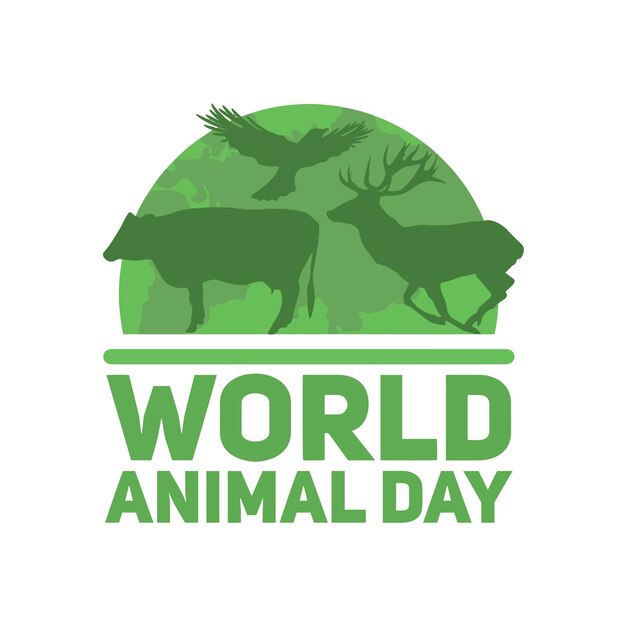 Logo día mundial de los animales 5