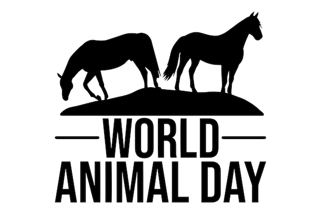 Logo día mundial de los animales 8