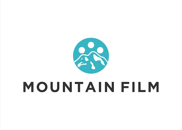 LOGO DISEÑO MONTAÑA Y CINE