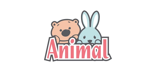 Logo con diseño de animal