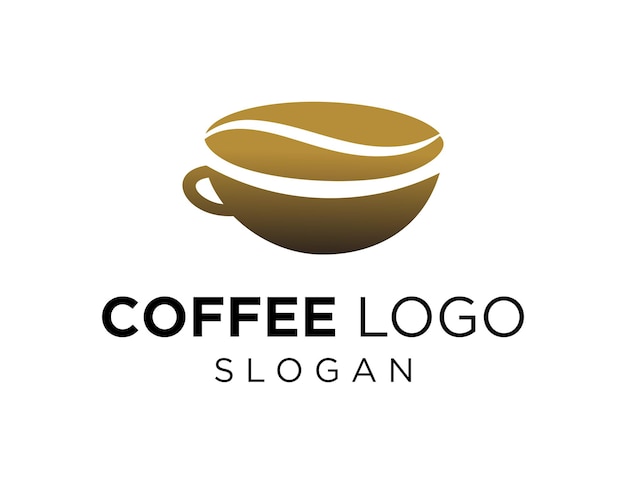 Logo con diseño de café