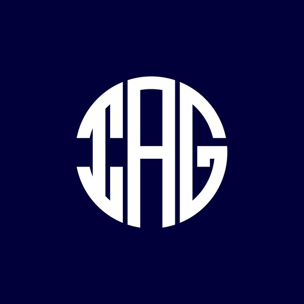 Logo con diseño de círculo