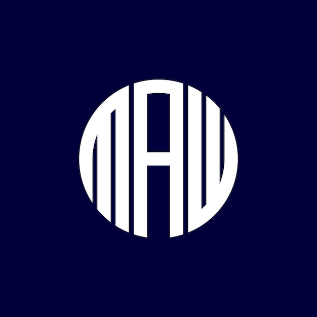 Logo con diseño de círculo